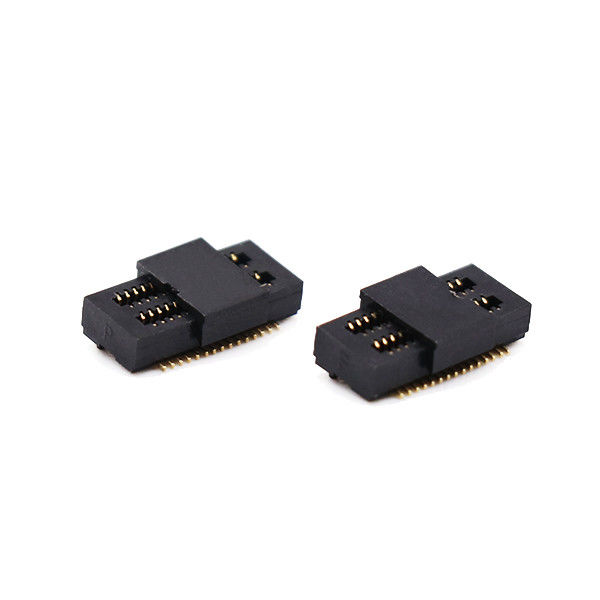 여성 우두머리 연결관 SMT 유형을 난입하는 70P 두 배 줄 0.5mm 피치 PCB 널