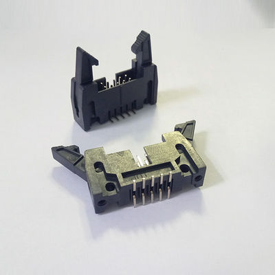 두 배 줄 이젝터 SMT 우두머리 연결관 2.54mm 68 핀 정각 핀 우두머리