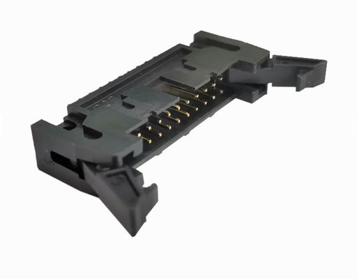 OEM UL94V-0 긴 귀 이젝터 슈라우드 헤더 커넥터 DIP 스트레이트 유형
