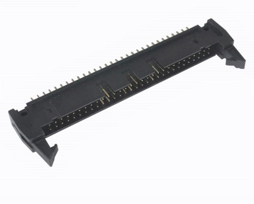 2.54mm 이젝터에 가려진 헤더 커넥터 2x30 핀 스트레이트 유형(래치 포함)