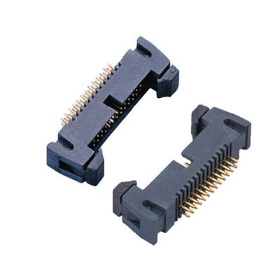 복각에 가려진 40 핀 우두머리 연결관 두 배 줄 Ultrashort 귀 2.54 Mm 피치 우두머리